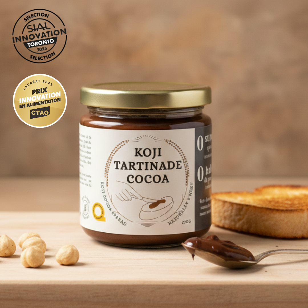 Koji Amazake Cocoa spread 250g – LA BRASSERIE SAN-Ô SAKÉ inc.