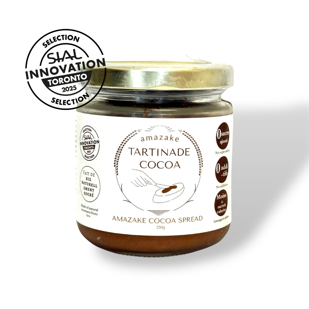 Koji Amazake Cocoa spread 250g – LA BRASSERIE SAN-Ô SAKÉ inc.
