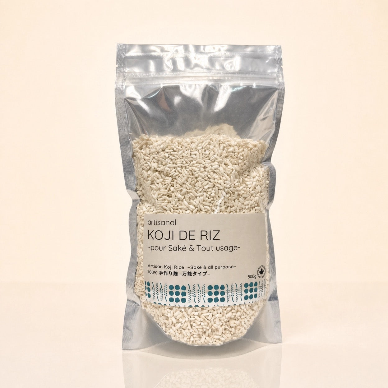 Koji rice (For Sake & All purpose) 500g – LA BRASSERIE SAN-Ô SAKÉ inc.