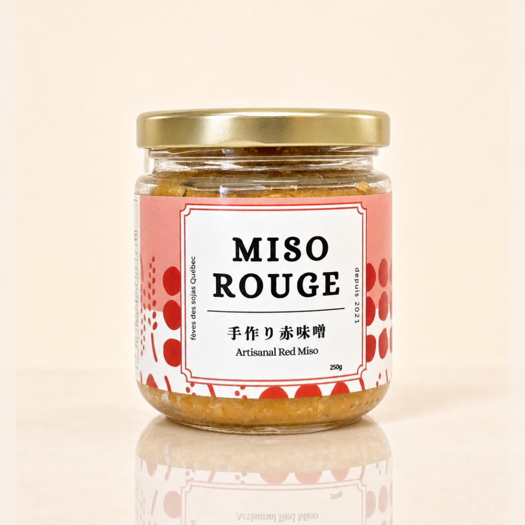 Artisanal Miso Rouge (aged miso/miso vieilli) – LA BRASSERIE SAN-Ô