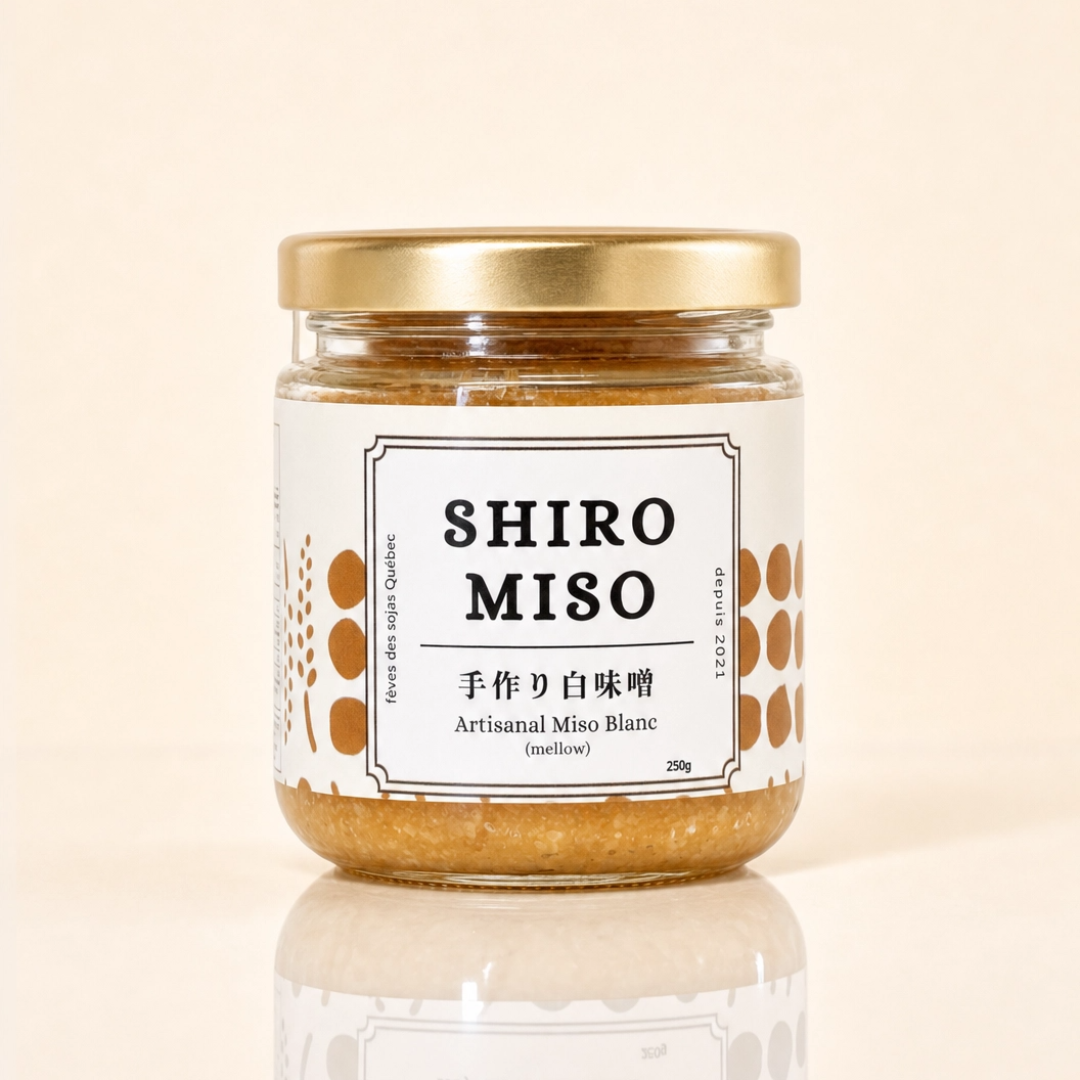 Artisanal Shiro Miso (white mellow miso) – LA BRASSERIE SAN-Ô SAKÉ