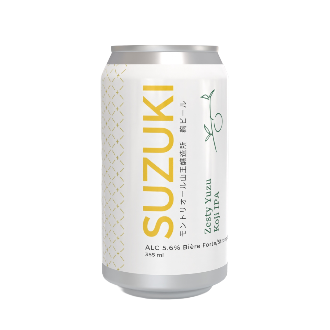 🍺 SUZUKI – Zesty Yuzu IPA 355ml ⚠️This product can only be