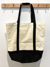 Load image into Gallery viewer, Tote bag – Black embroidery with San-Ô logo