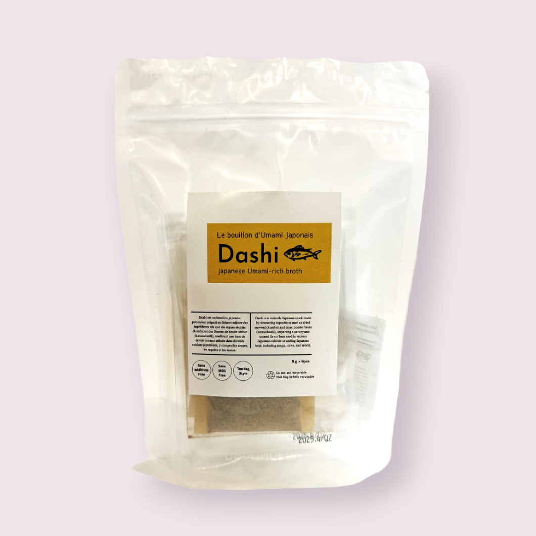 Dashi -bouillon d’umami- (6 dachi bags (1 bag serves 2 portions))
