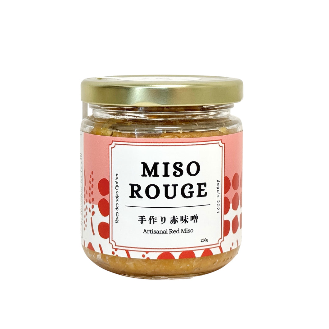 Artisanal Miso Rouge (aged miso/miso vieilli)