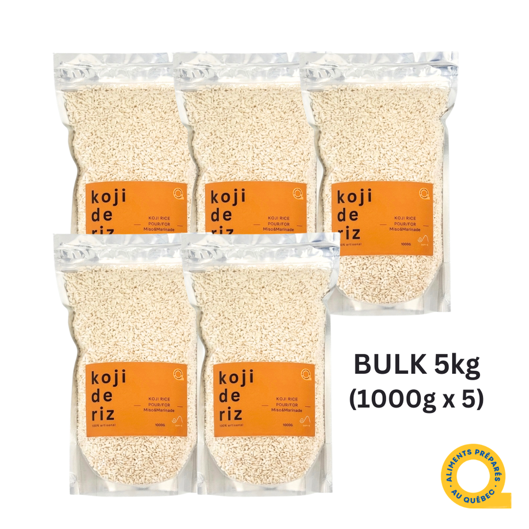果物 Koji Koji rice Bulk 5 KG – LA BRASSERIE SAN-Ô SAKÉ inc.