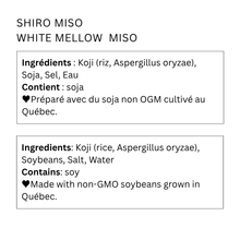 Charger l'image dans la galerie, Shiro Miso (Miso doux blanc)
