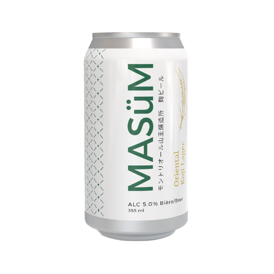 🍺 Masüm – Oriental Lager 355ml　