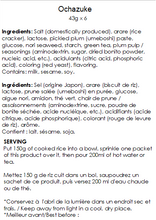Charger l'image dans la galerie, Ume Chazuke (4,3 g x 6 pièces)
