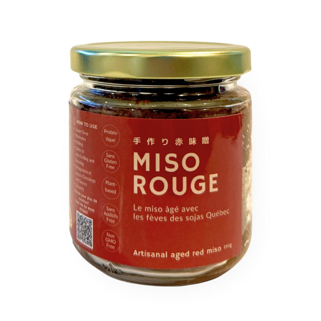 Red aged miso artisanal
