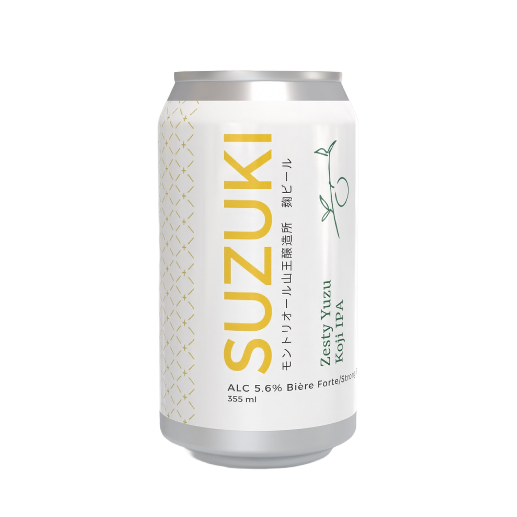 🍺 SUZUKI – Zesty Yuzu IPA 355ml